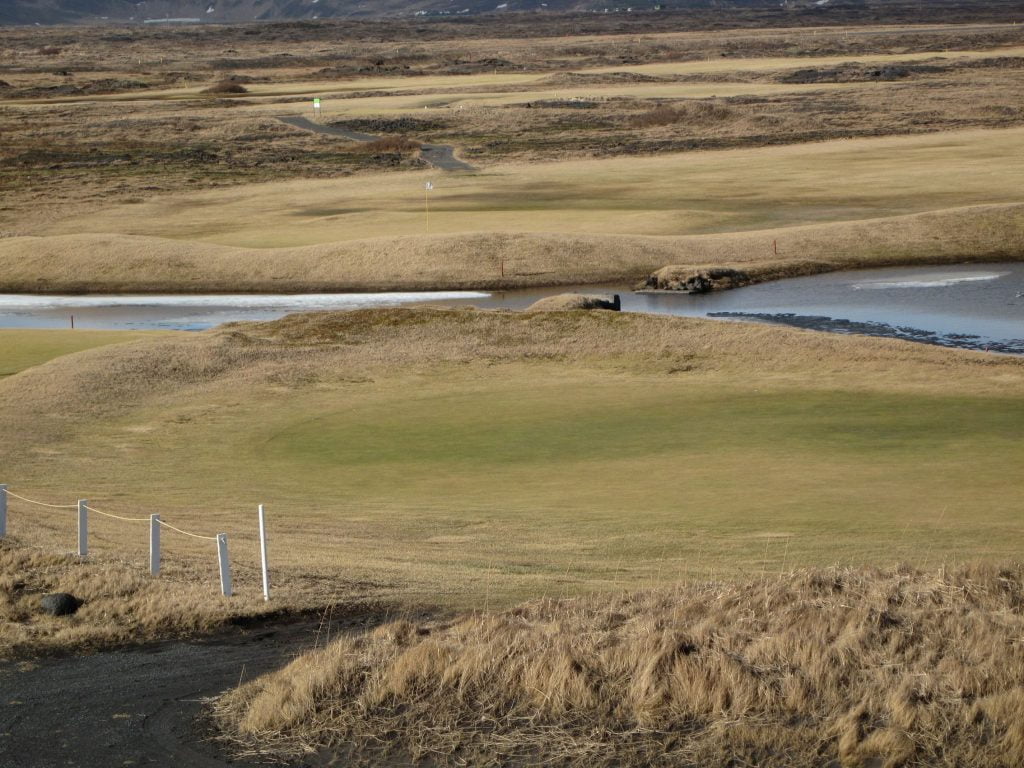 Þorláksvöllur, vor 2016. 