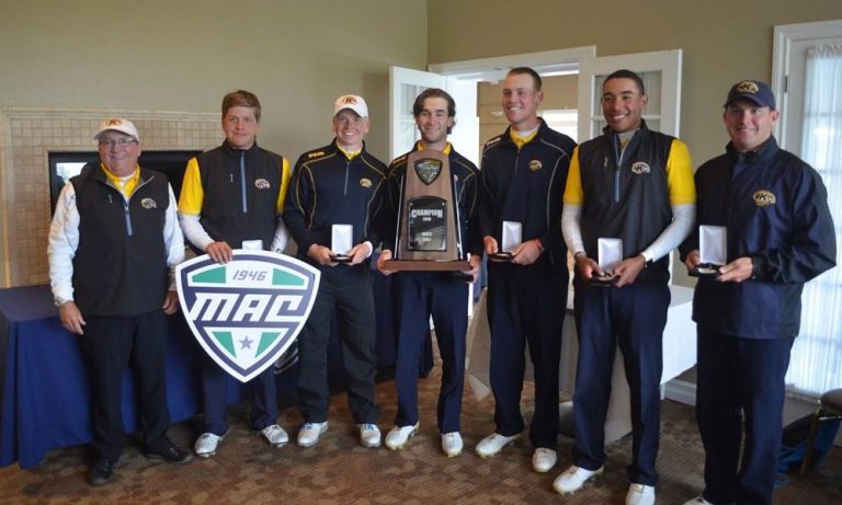 Kent State sigursveit. - Golfsamband Íslands