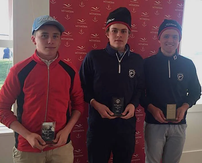 - Golfsamband Íslands Sigurður Blumenstein, Sverrir Haraldsson og Ragnar Már Ríkharðsson.