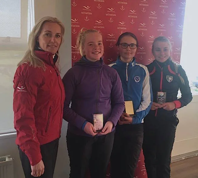 - Golfsamband Íslands Hólmfríður Einarsdóttir frá Íslandsbanka, Amanda Guðrún Bjarnadóttir, Zusanna Korpak og Herdís Lilja Þórðardóttir.