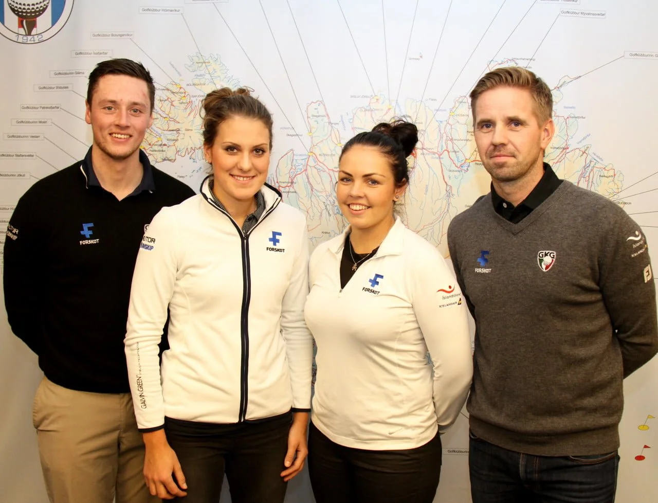 - Golfsamband Íslands Axel Bóasson, Ólafía Þórunn Kristinsdóttir, Valdís Þóra Jónsdóttir, Birgir Leifur Hafþórsson.