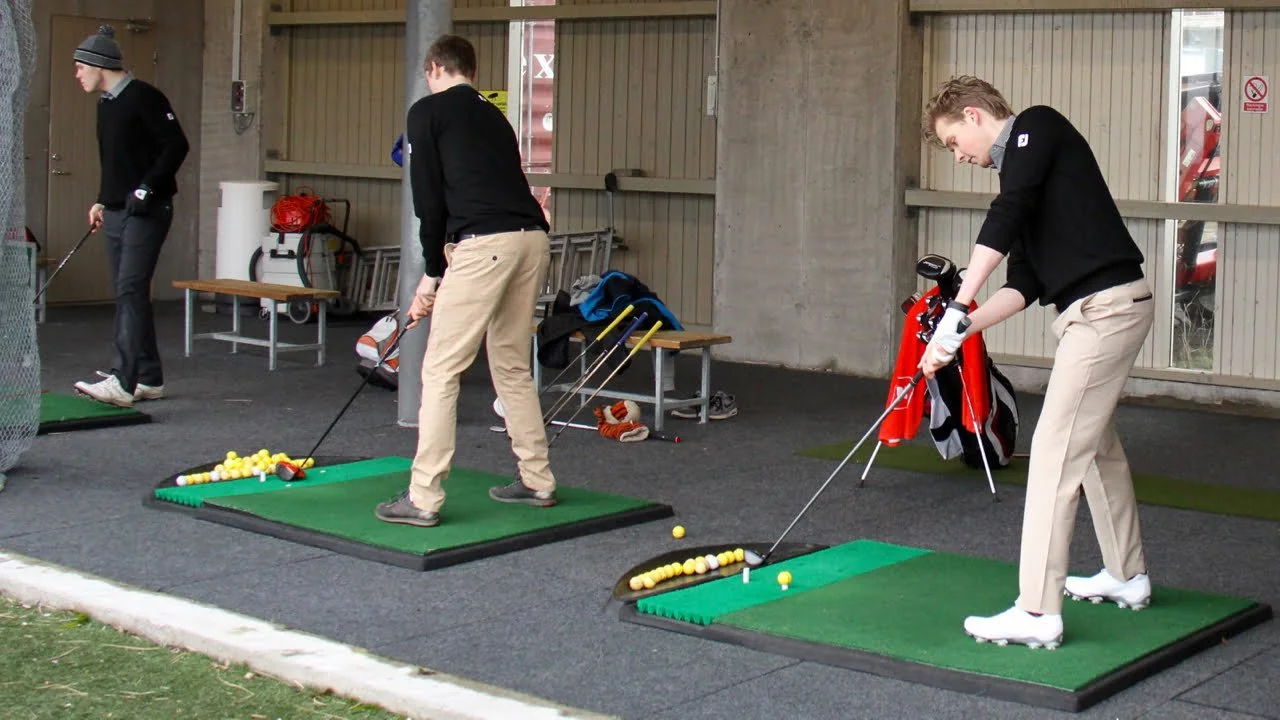 - Golfsamband Íslands Ragnar Már, Ingvar Andri, og Viktor. Mynd/seth@golf