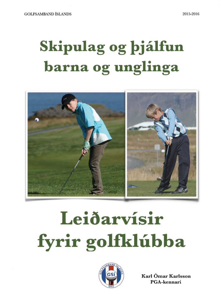 Leiðarvísir fyrir golfklúbba. - Golfsamband Íslands