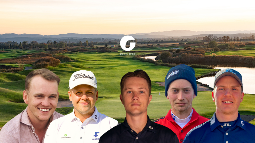 Íslendingarnir fimm hefja keppni á ný á Nordic Golf League mótaröðinni á Spáni