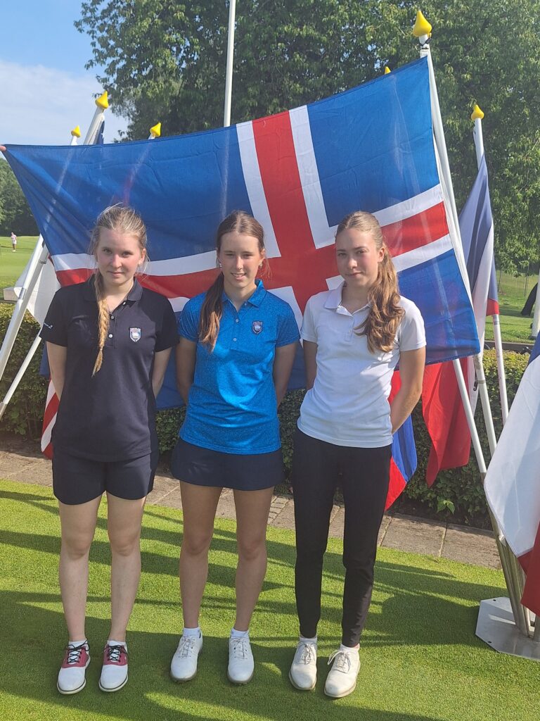 Auður, Bryndís og Eva taka þátt í boðsmóti Annika Sörenstam