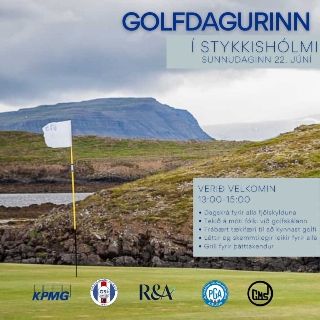 Golfdagurinn í Stykkishólmi fer fram sunnudaginn 22. júní