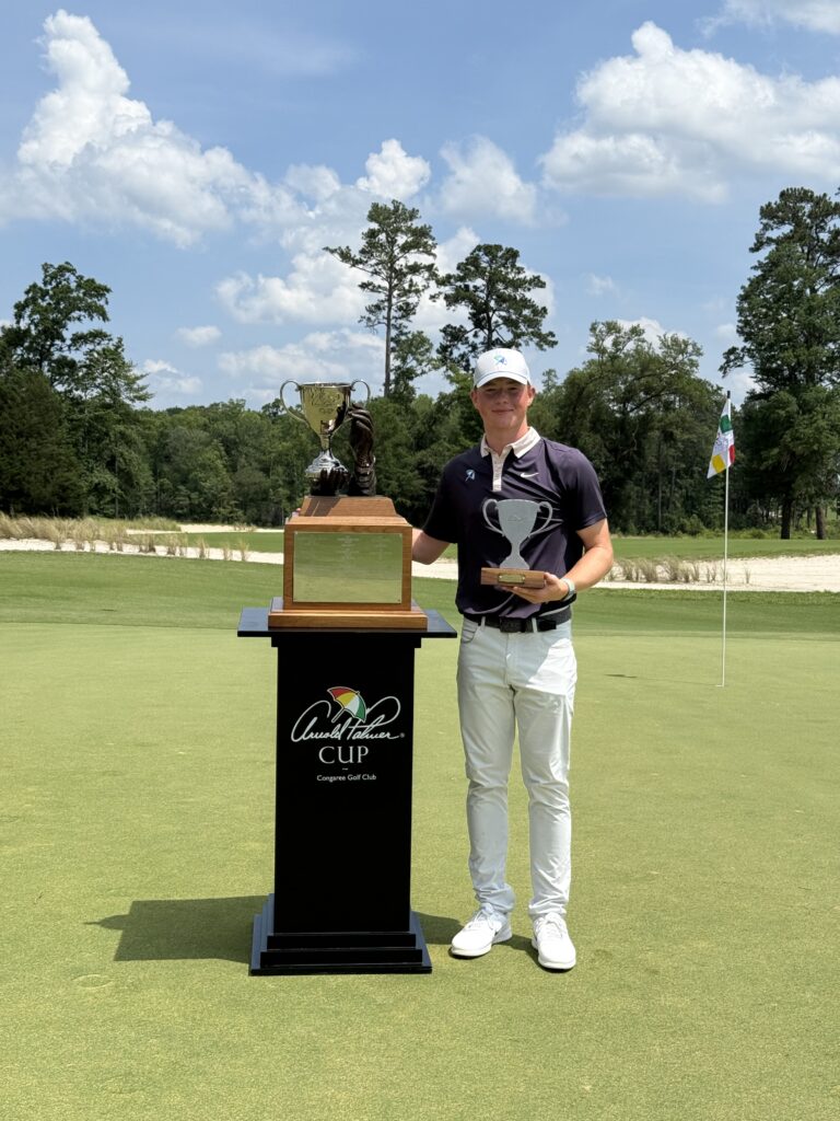 Gunnlaugur Árni sigrar Arnold Palmer Cup