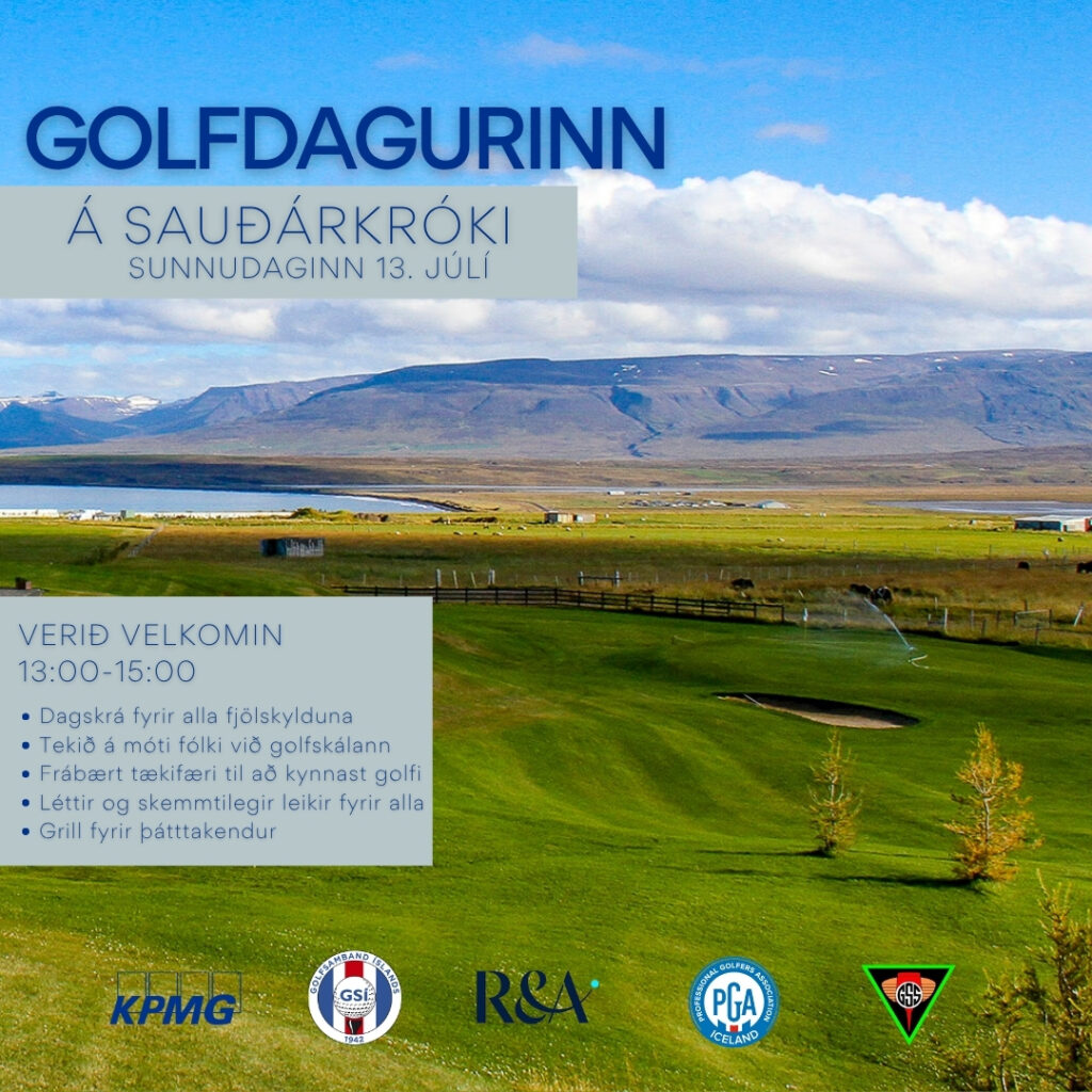 Golfdagurinn á Sauðárkróki fer fram sunnudaginn 13. júlí