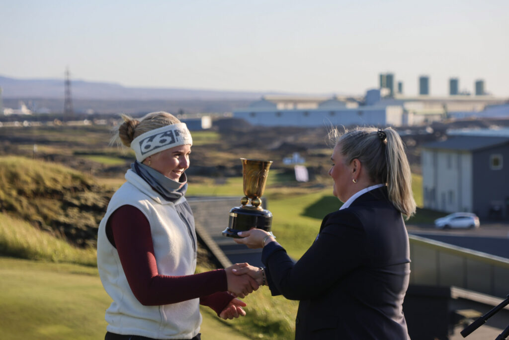Perla Sól vann Guðfinnubikarinn á Íslandsmótinu í golfi