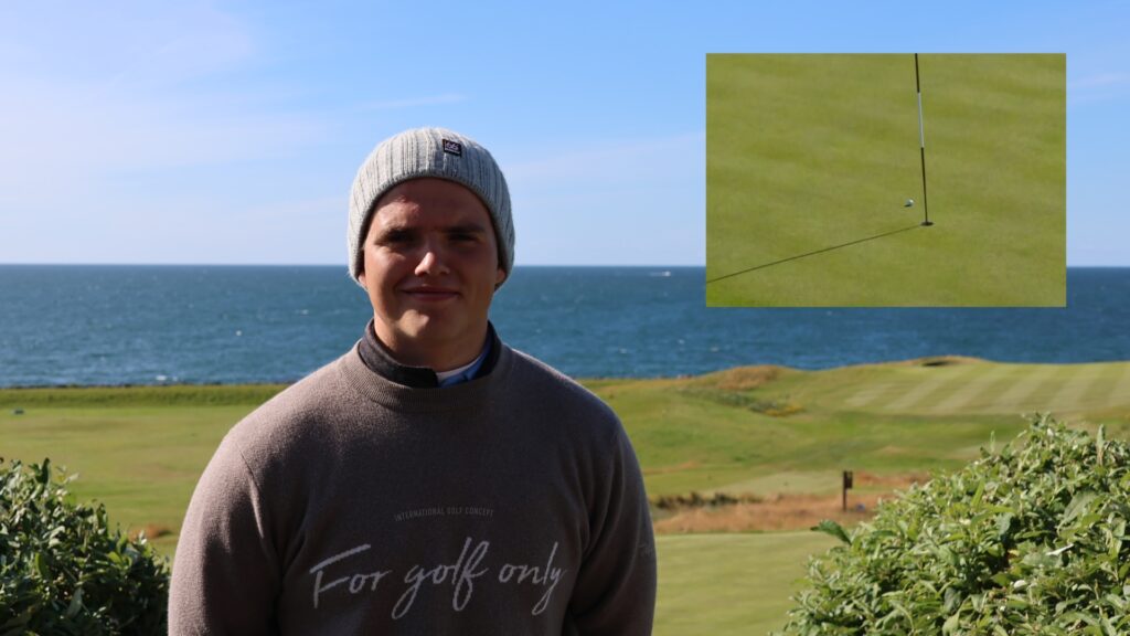 Hola í höggi í beinni útsendingu Íslandsmótins í golfi – myndband