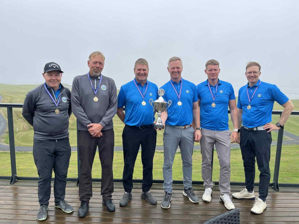 Íslandsmót golfklúbba 2025 – GHH vinnur 4. deild karla +50