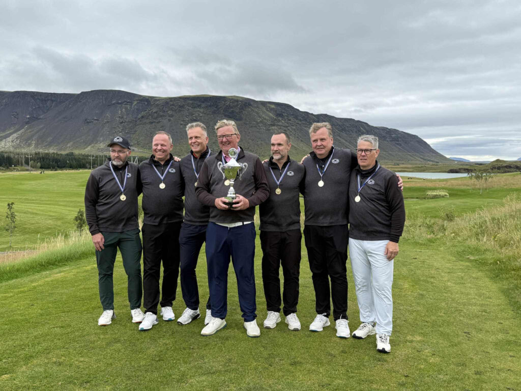Íslandsmót golfklúbba 2025 – GOS vinnur 3. deild karla +50