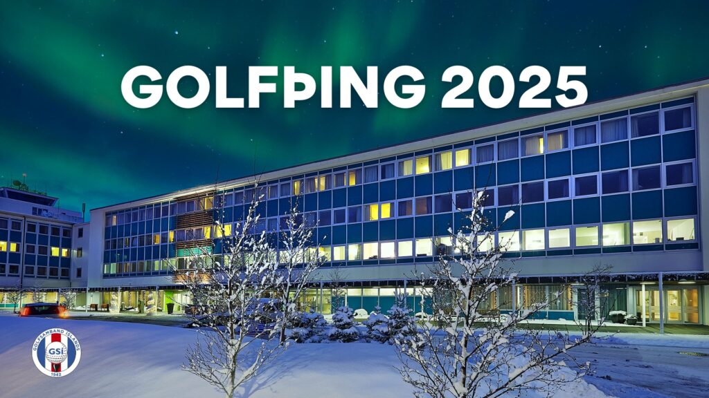 Þing Golfsambands Íslands 2025 fer fram dagana 14.-15 nóvember