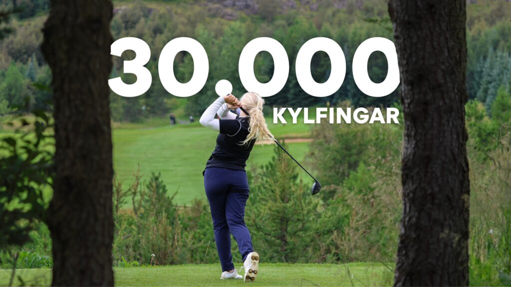 Kylfingar nálgast 30.000 – 65% aukning frá 2019