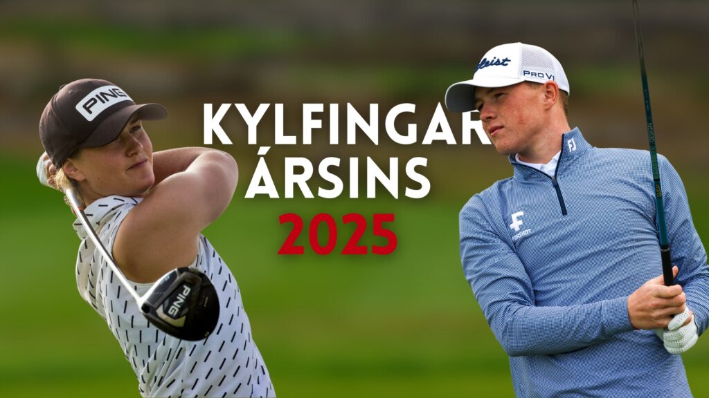 Guðrún Brá og Gunnlaugur Árni kylfingar ársins 2025