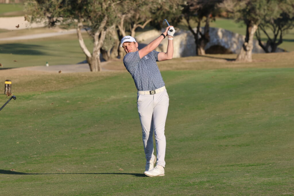 Haraldur Franklín einu höggi frá því að komast í gegnum niðurskurðinn