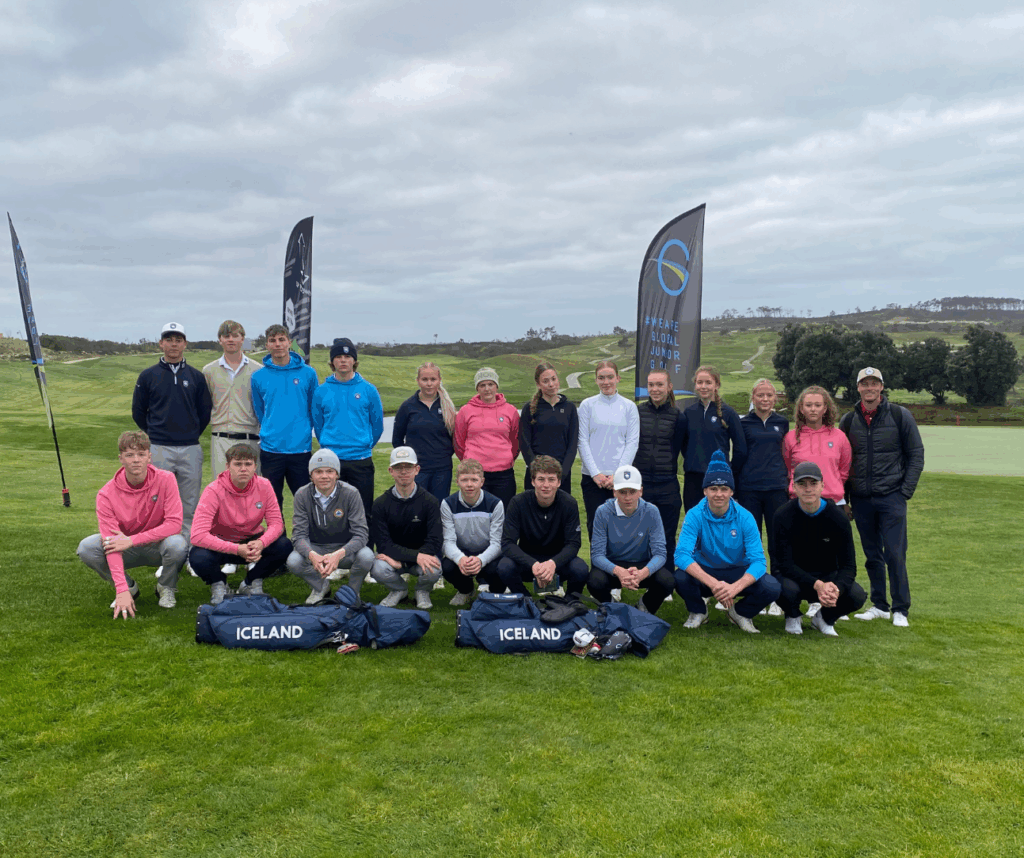 Landsliðshópur GSÍ í keppnisferð í Portúgal