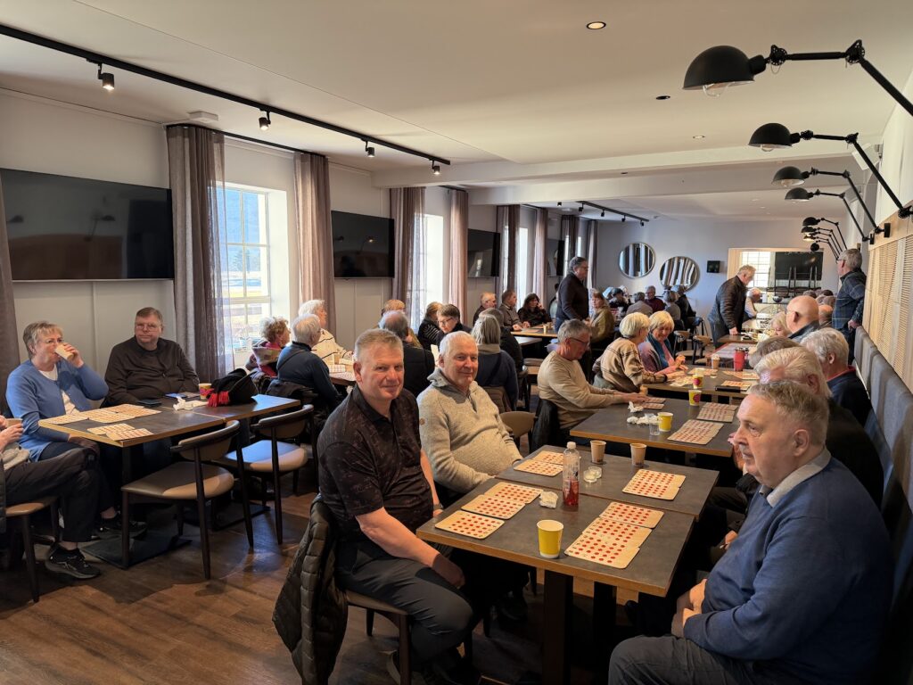 Kaffi, kleinur og bingó hjá eldri kylfingum GR