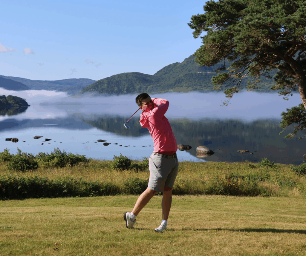 Logi höggi á eftir Molinari sem leiðir á Spáni eftir fyrsta hring