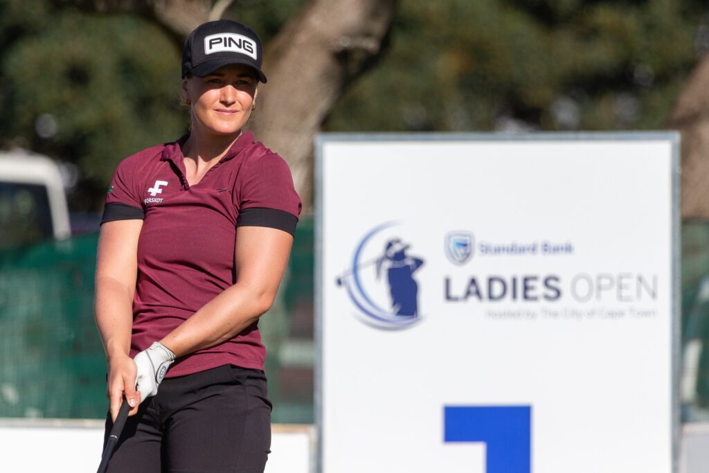 Guðrún Brá á meðal sex efstu á Platinum Ladies Open