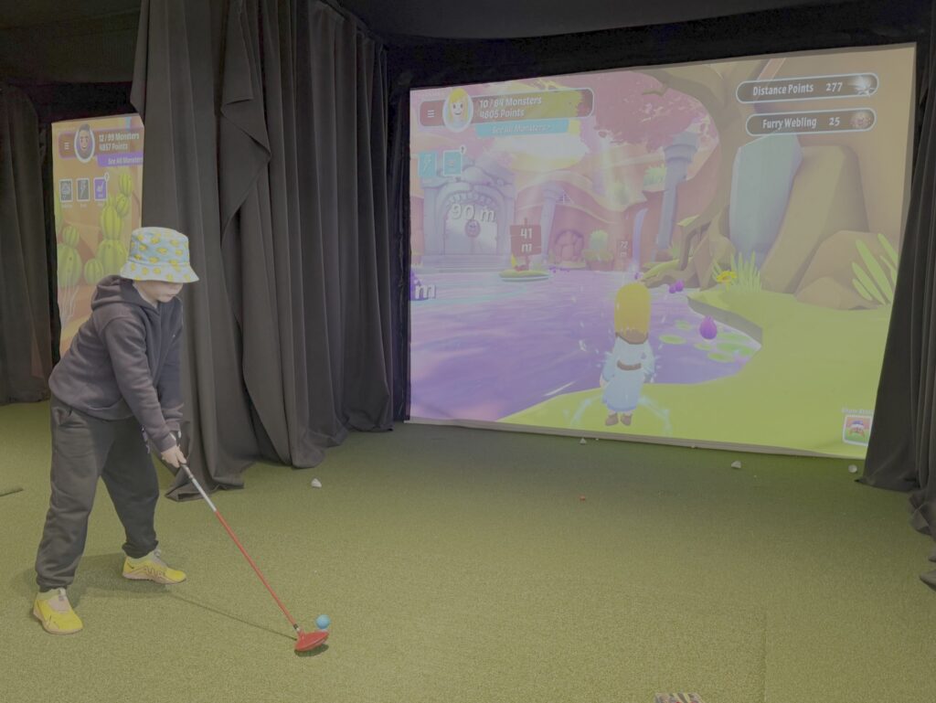 Yfir 25 milljónir högga slegin í golfhermum á ári