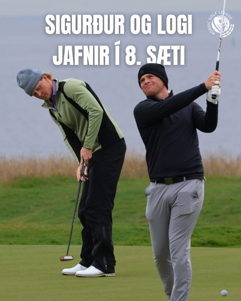 Logi og Sigurður enda jafnir í áttunda sæti á Sand Valley Open