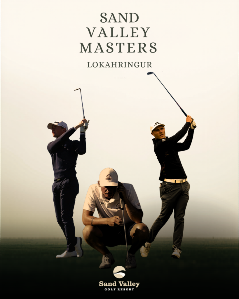 Þrír í toppbaráttu fyrir lokahring Sand Valley Masters