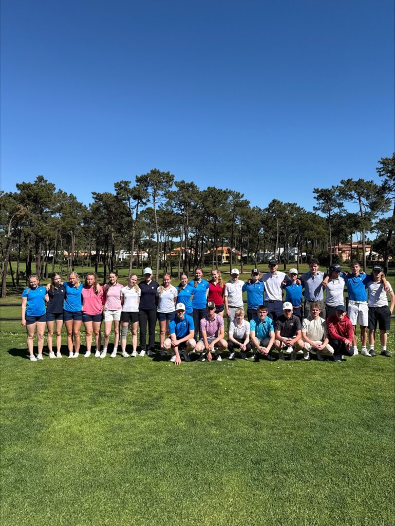 Öflugur fyrsti hringur landsliðskylfinga í Portúgal