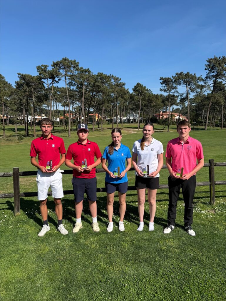 Landsliðskylfingar raða inn verðlaunum í Portúgal