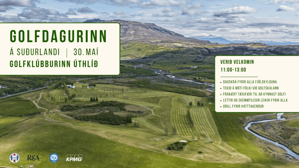 Golfdagurinn á Suðurlandi fer fram laugardaginn 30. maí
