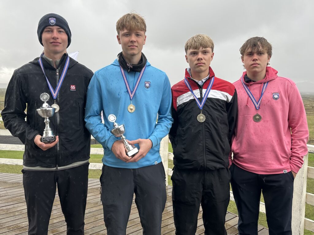 Kristján Karl með besta skorið í sögu Unglingamótaraðarinnar