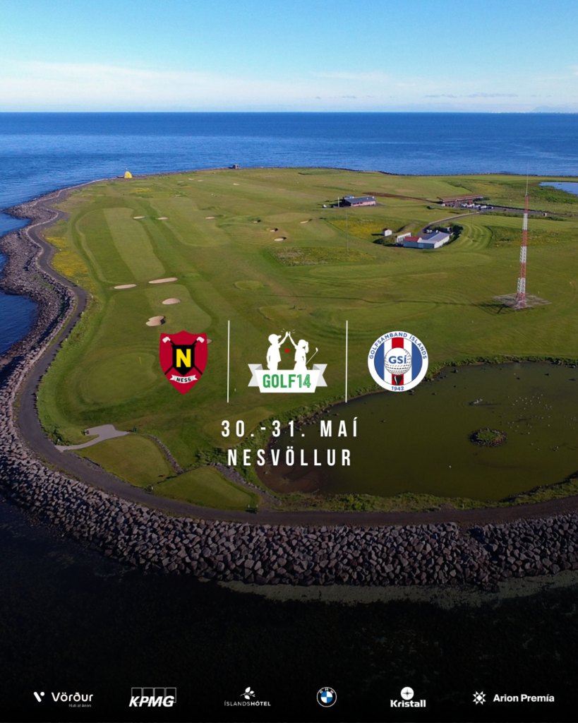 Metfjöldi í Golf 14 á Seltjarnarnesi - rástímar og staðan