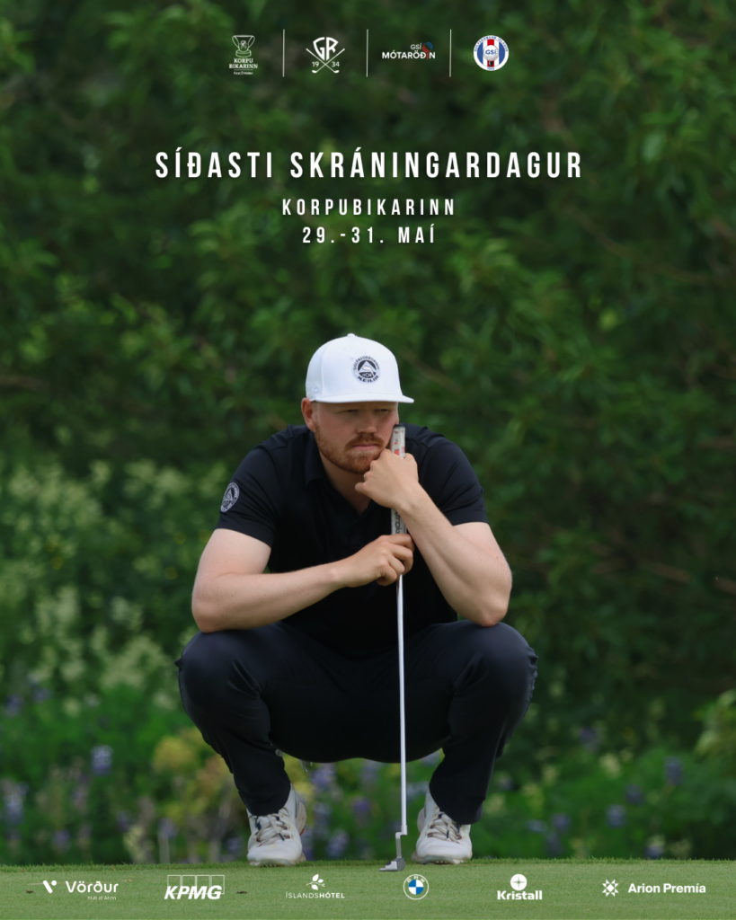 Korpubikarinn - Síðasti skráningardagur
