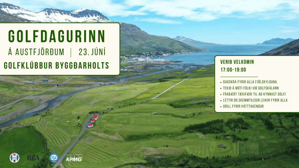Golfdagurinn á Austfjörðum fer fram þriðjudaginn 23. júní