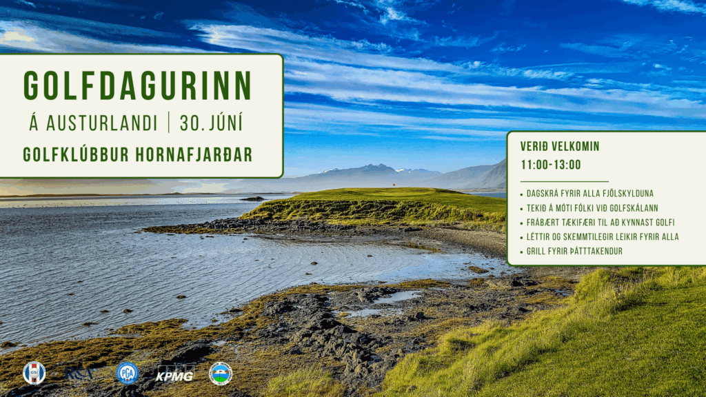 Golfdagurinn á Austurlandi fer fram þriðjudaginn 30. júní