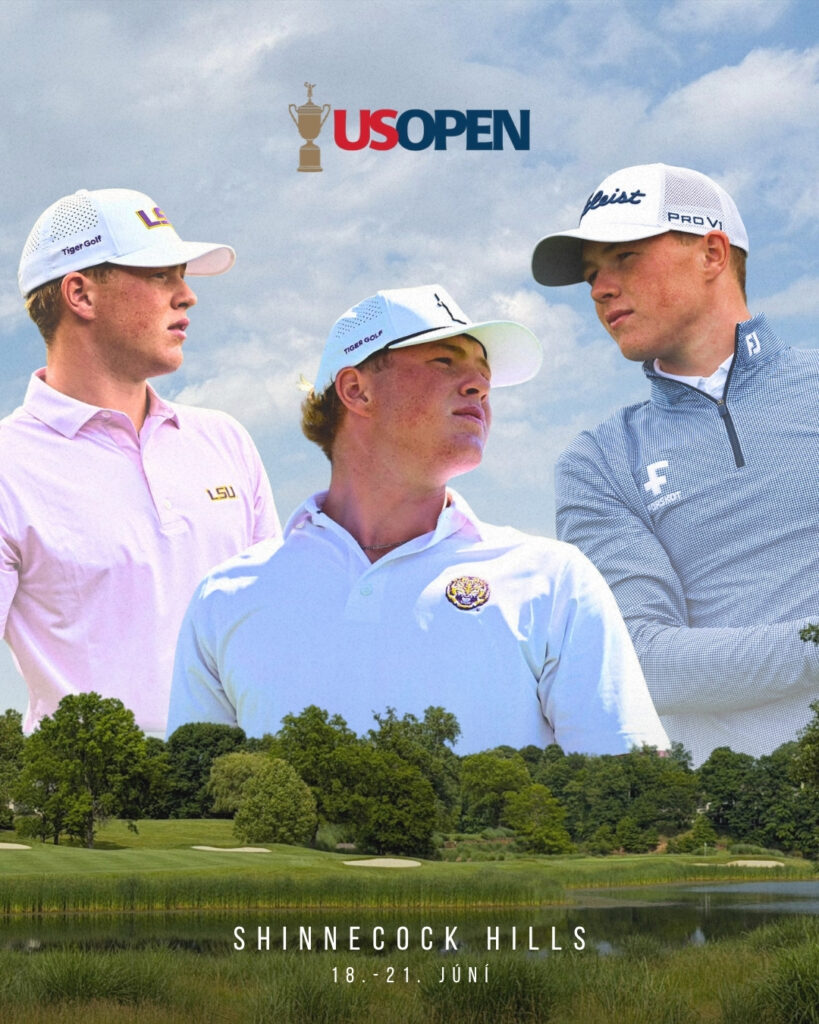 Gunnlaugur Árni leikur á U.S. Open