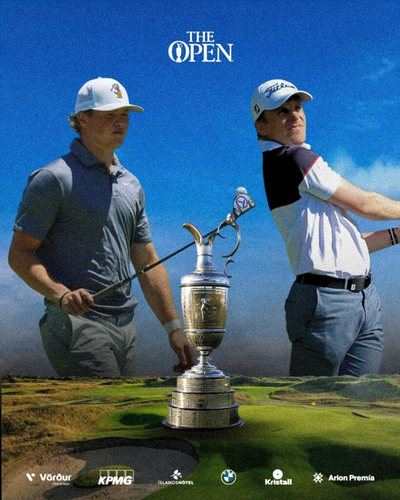 Gunnlaugur og Haraldur leika um laus sæti á The Open