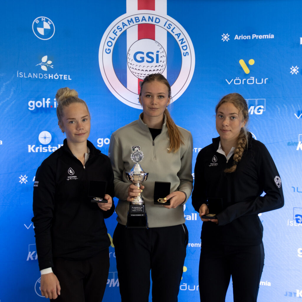 Pamela Ósk er Íslandsmeistari í holukeppni 2026 í stúlknaflokki 17-18 ára