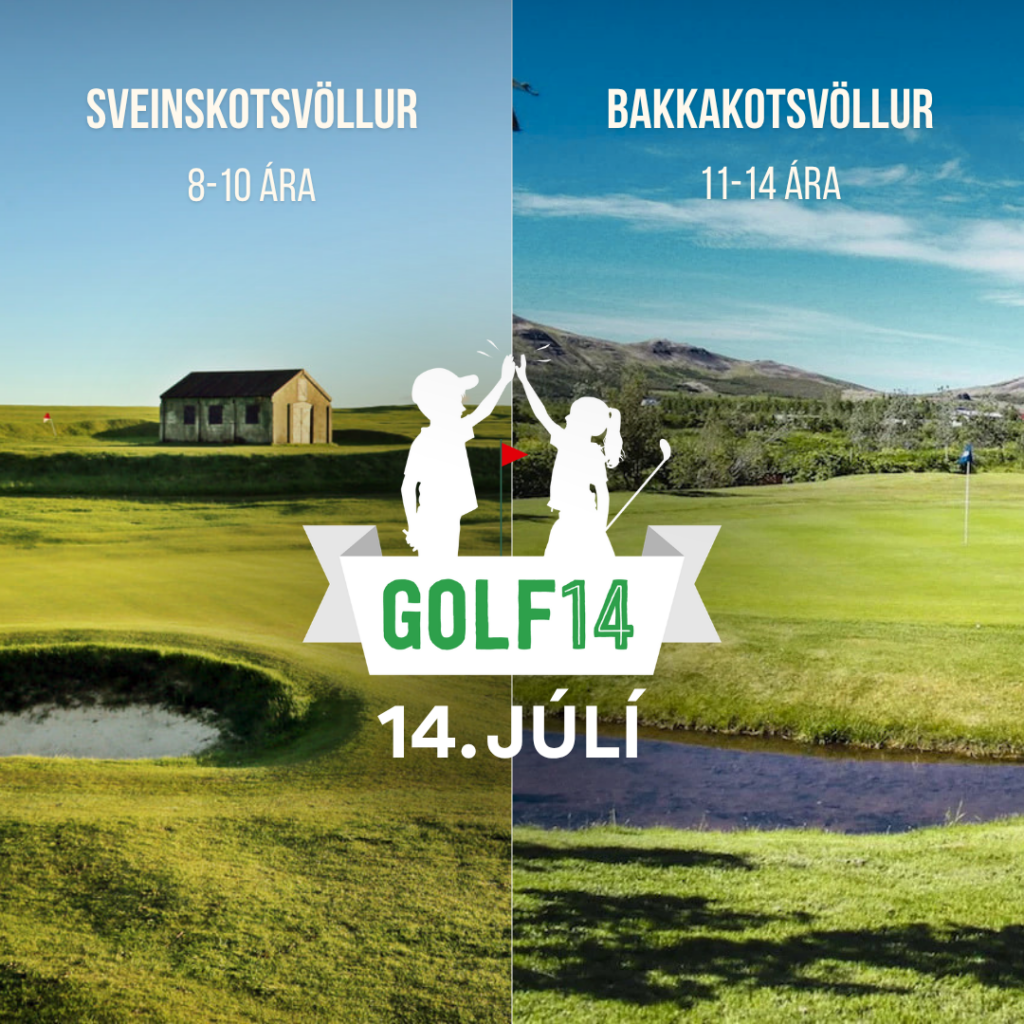 Golf 14 - Skráning og upplýsingar fyrir Bakkakotsmótið og Sveinskotsmótið 14 . júlí