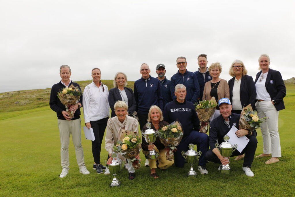 Þórdís, Sigurbjörn, Guðrún og Gauti Íslandsmeistarar eldri kylfinga 2026