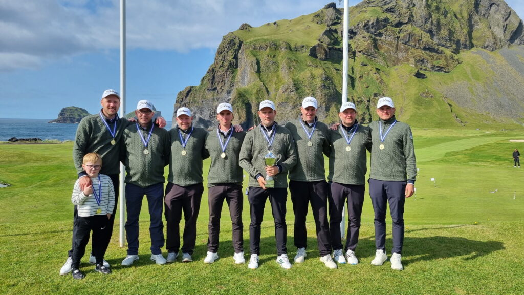 Íslandsmót golfklúbba 2026 - Golfklúbbur Vestmannaeyja vann 2. deild karla