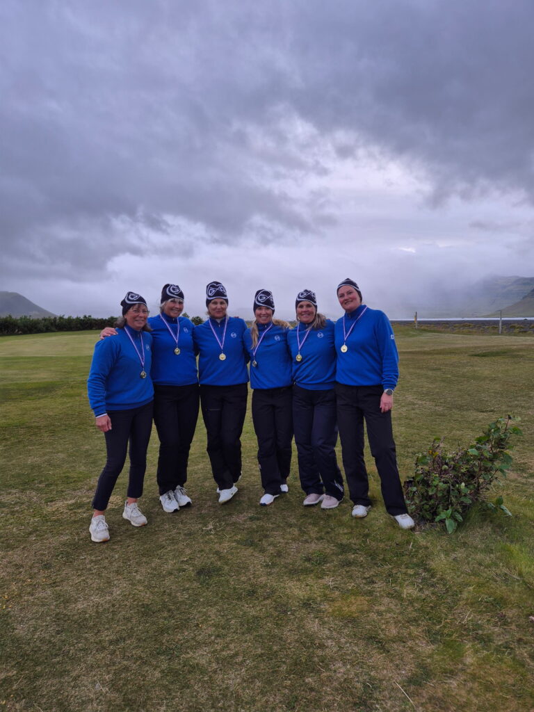 Íslandsmót golfklúbba 2026 - Golfklúbbur Akureyrar vann 2. deild kvenna 50+