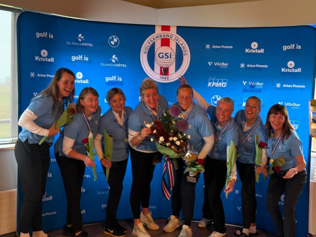 Golfklúbbur Reykjavíkur er Íslandsmeistari golfklúbba 2026 í flokki kvenna 50+