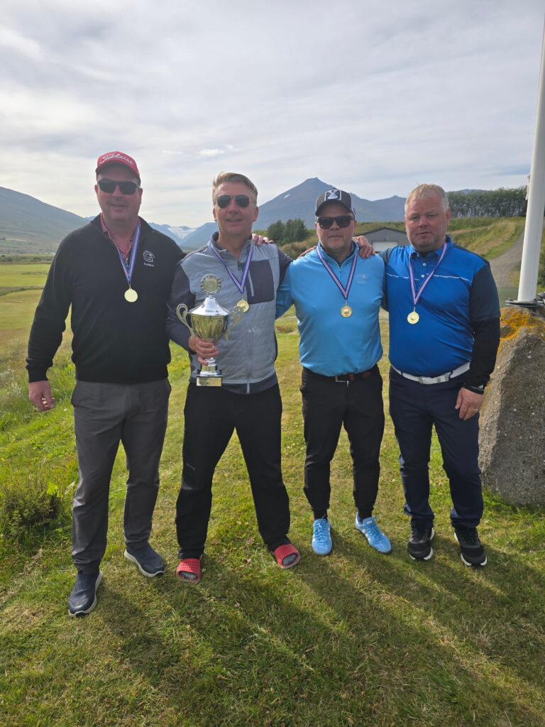 Íslandsmót golfklúbba 2026 - Golfklúbbur Grindavíkur vann 4. deild karla 50+