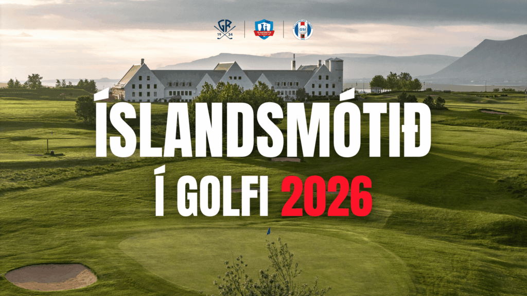 Íslandsmótið í golfi 2026 - rástímar, staðan og helstu upplýsingar
