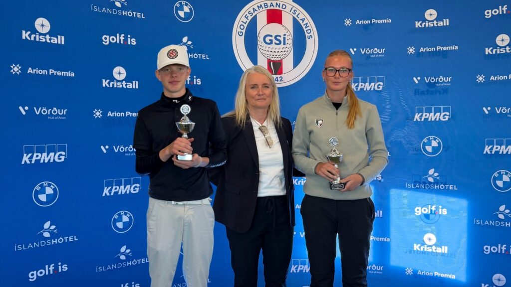 Benjamín Snær og Pamela Ósk sigruðu í lokamóti Unglingamótaraðarinnar