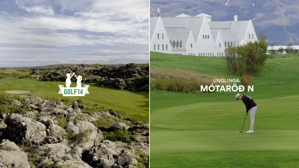 Lokamót Unglingamótaraðarinnar og Golf 14 - rástímar, staða og úrslit