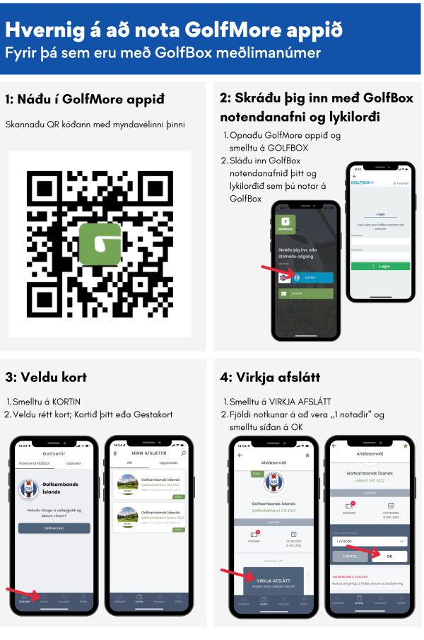 GolfMore_leidbeiningar GolfMore_leidbeiningar